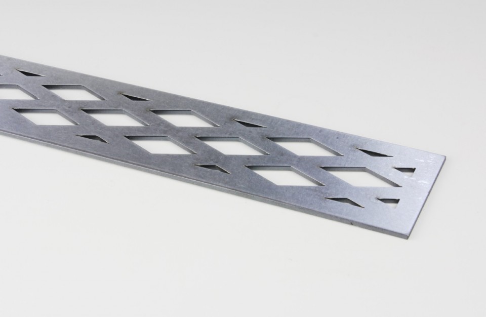 mashrabia style bar cut by laser - 3mm thick galvanized steel