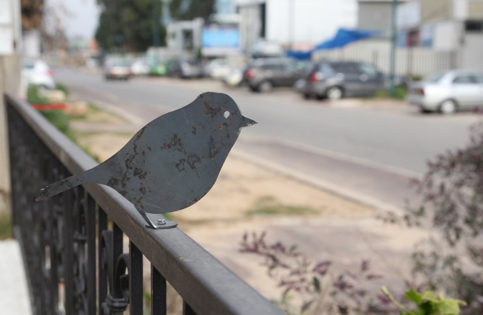 Laser cutting of Carbon Steel outdoor decoration - 2 mm thickness